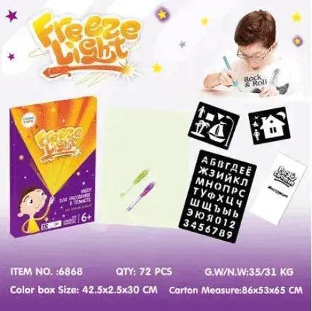 Educational Toy Drawing Pad 3D Magic 8 Light Effects Puzzle Board Sketchpad - EX-STOCK Canada