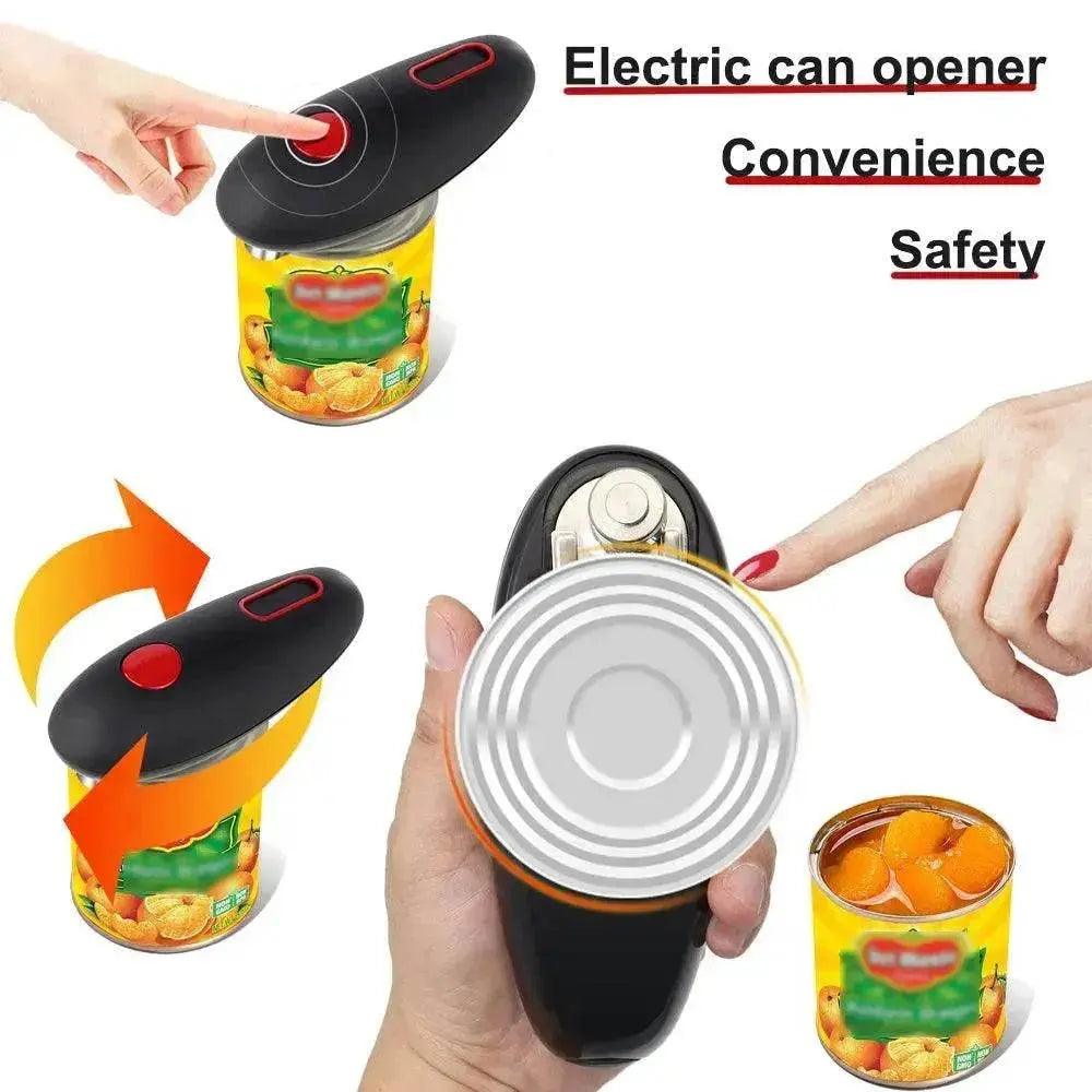 Ouvre-boîtes et bouteilles électrique automatique sûr - EX-STOCK Canada