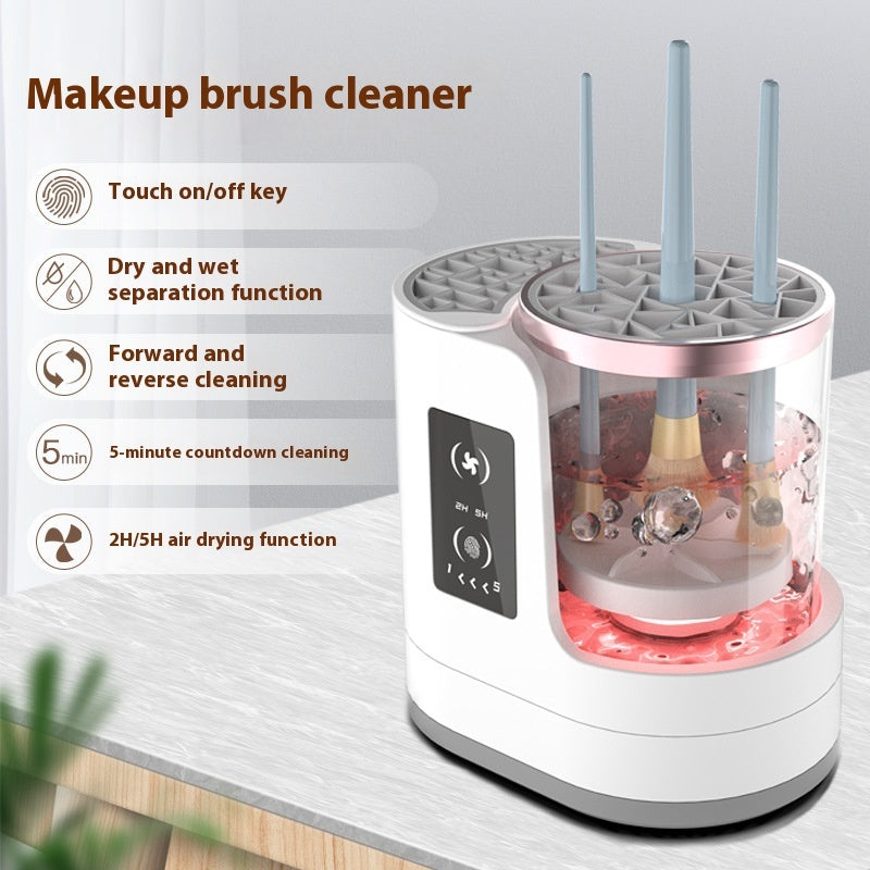 Electric Makeup Brush Cleaner Rechargeable Makeup Brushes Cleaning Tool Automatic Makeup Brush Cleaning Stand Device EX-STOCK Canada