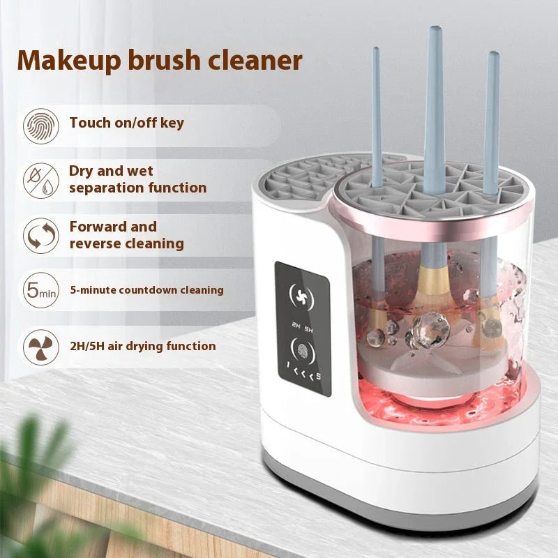 Electric Makeup Brush Cleaner Rechargeable Makeup Brushes Cleaning Tool Automatic Makeup Brush Cleaning Stand Device EX-STOCK Canada