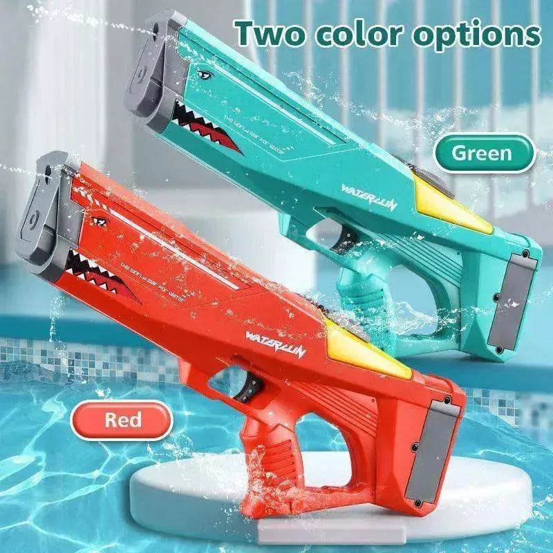 Electric Water Gun Shark Toy: High Pressure Outdoor Beach Fun! - EX-STOCK Canada