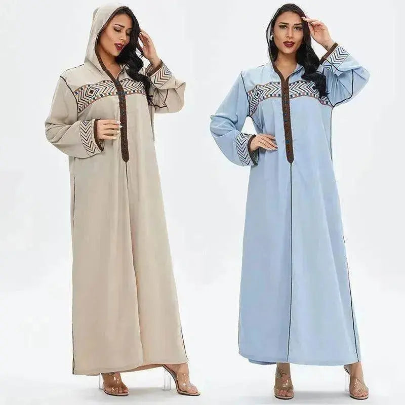 Robe Abaya élégante pour femmes du Moyen-Orient arabe - EX-STOCK Canada