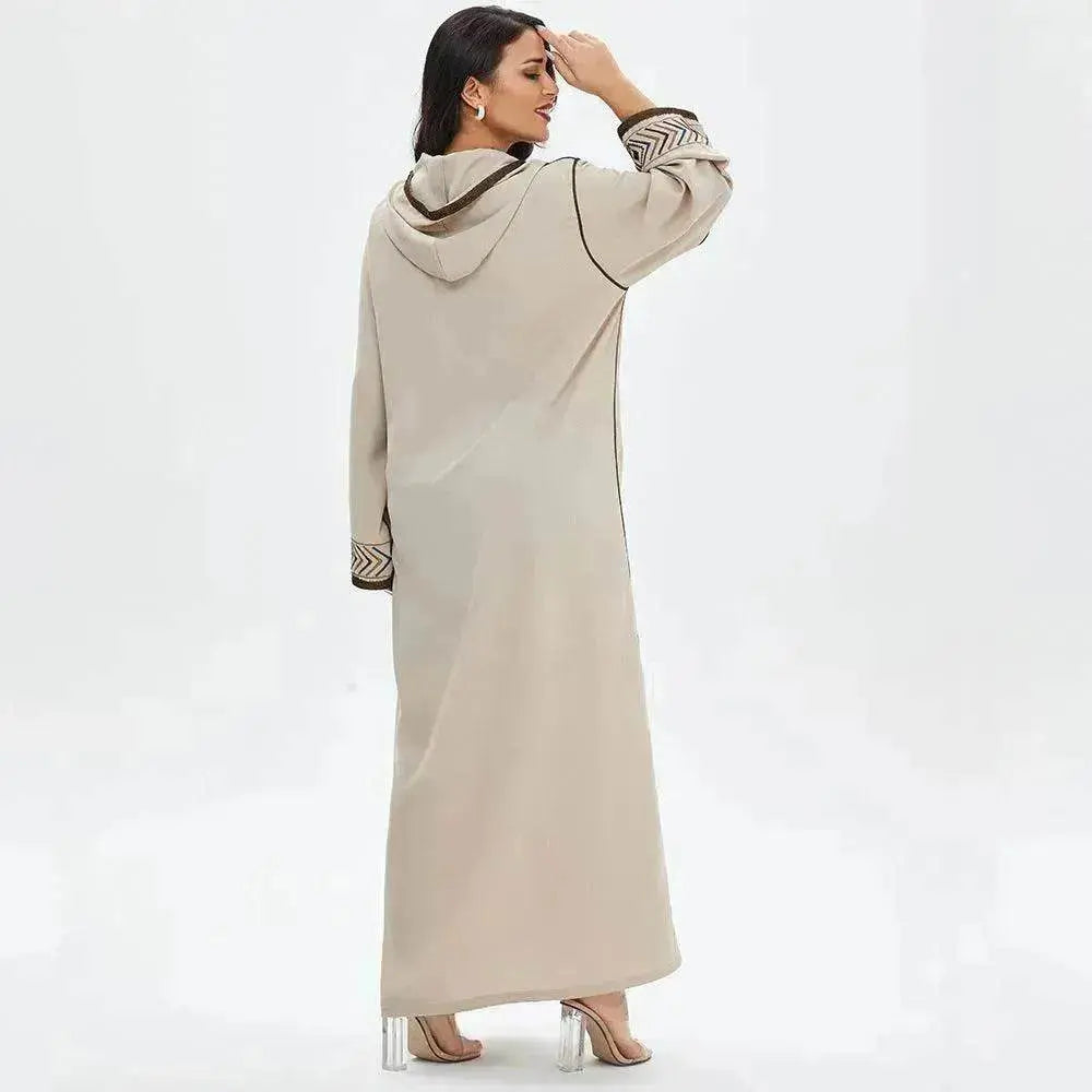 Robe Abaya élégante pour femmes du Moyen-Orient arabe - EX-STOCK Canada