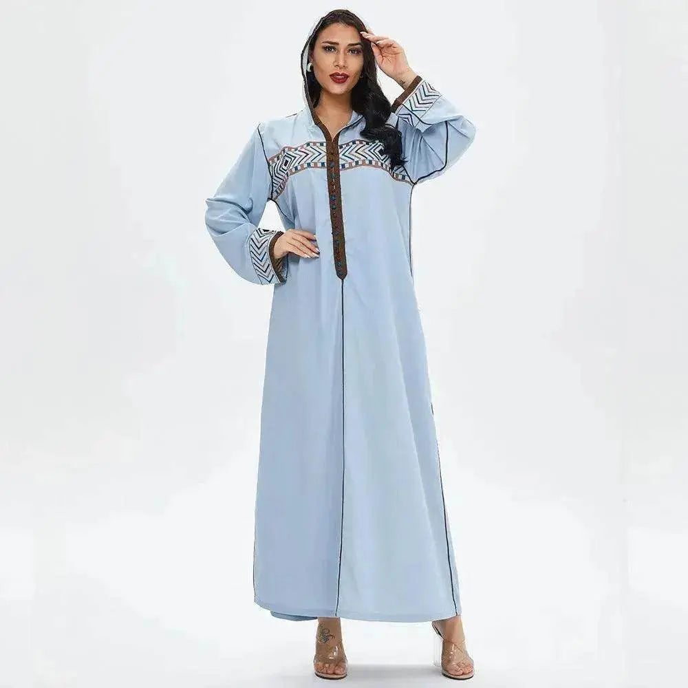 Robe Abaya élégante pour femmes du Moyen-Orient arabe - EX-STOCK Canada