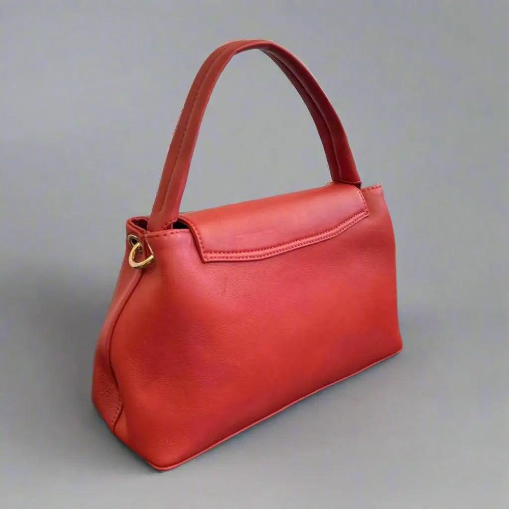 Elegant Sheep Leather Flap Handle Bag EX-STOCK Canada