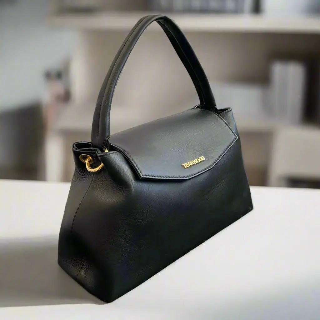 Elegant Sheep Leather Flap Handle Bag EX-STOCK Canada
