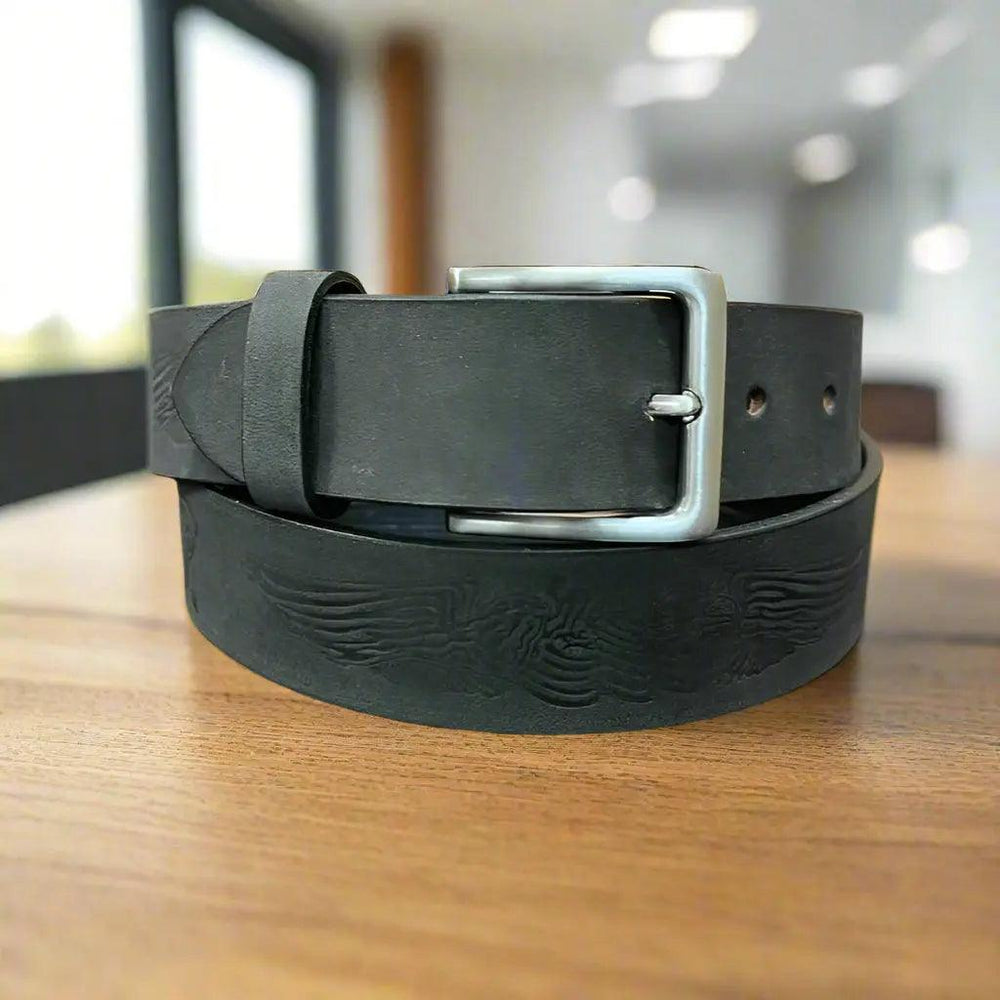 Ceinture en cuir à boucle amovible Engine EagleEX-STOCK Canada