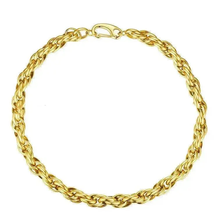 Europe And The United States Popular Exaggerated Hemp Thick Chain - EX-STOCK Canada