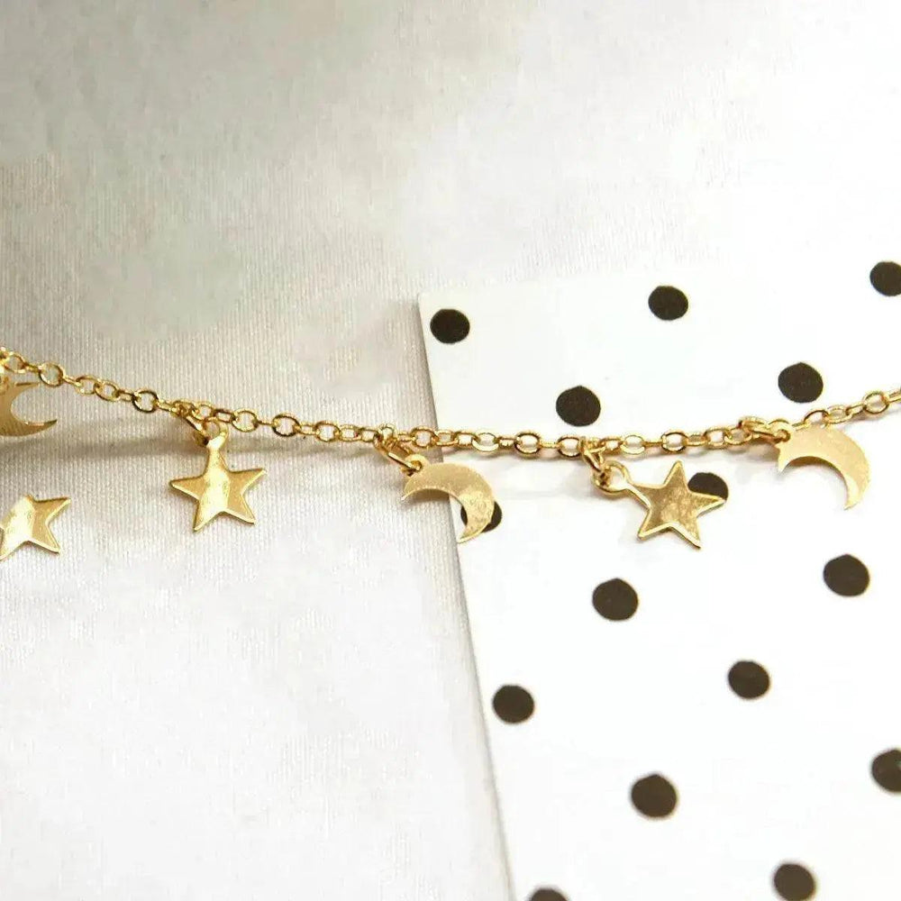 European And American Fashion Star Moon Combination Bracelet - EX-STOCK Canada