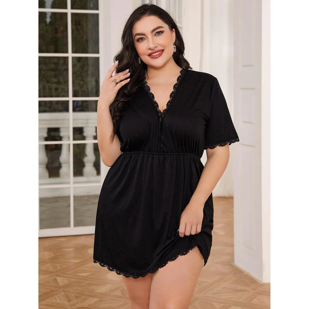 European And American Plus Size Pajamas For Women - EX-STOCK Canada