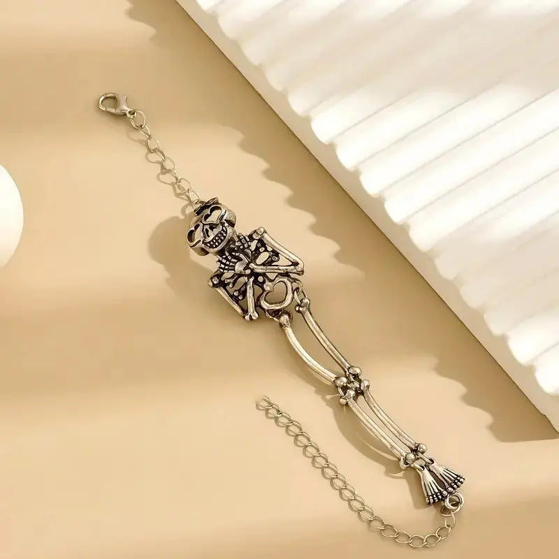 Exaggerated Skull Human Bracelet Fashion Halloween Hand Jewelry - EX-STOCK Canada