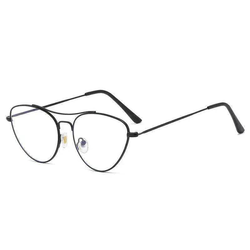 Fashion Cat Eye Plain Glasses Women's Anti-blue Light - EX-STOCK Canada