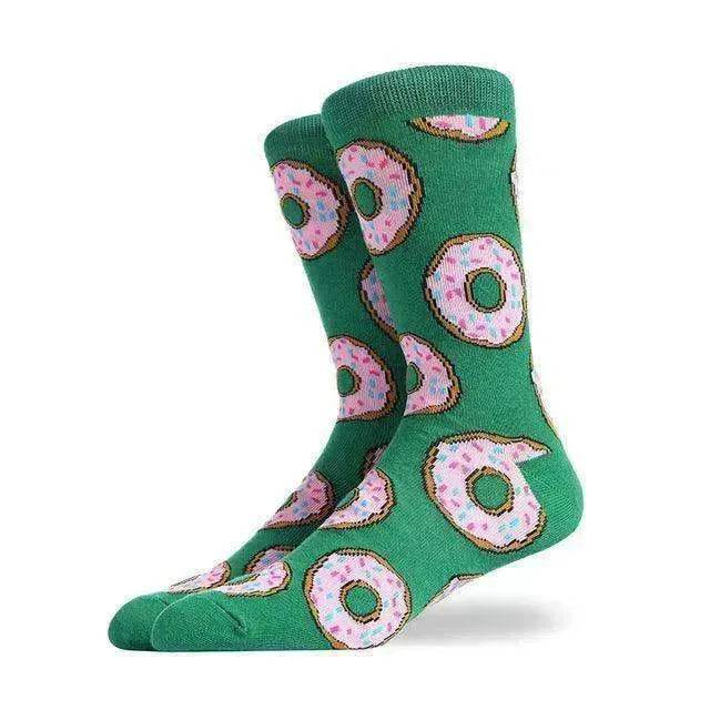 Fashion Creative Hamburger Pizza Alien Men Socks Cute Series - EX-STOCK Canada