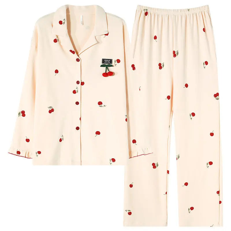 Fashion Personalized Double-sided Cotton Pajamas For Women - EX-STOCK Canada