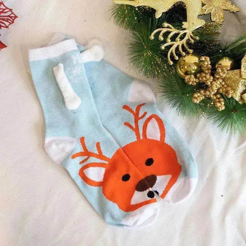 Fashion Simple Magnetic Christmas Socks For Men And Women - EX-STOCK Canada