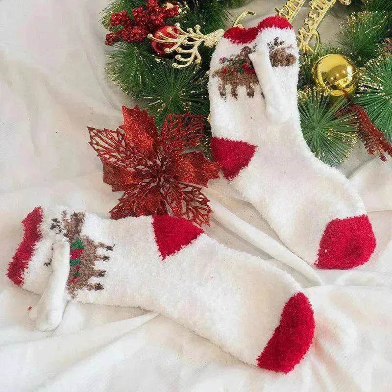 Fashion Simple Magnetic Christmas Socks For Men And Women - EX-STOCK Canada