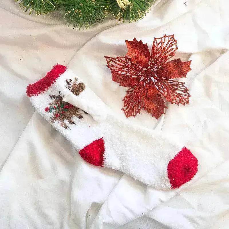 Fashion Simple Magnetic Christmas Socks For Men And Women - EX-STOCK Canada