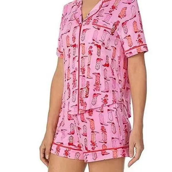 Fashion Striped Casual Two-piece Suit Pajamas For Women - EX-STOCK Canada