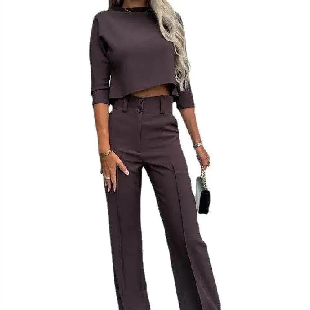 Hauts de mode Taille haute Jambe large - EX-STOCK Canada