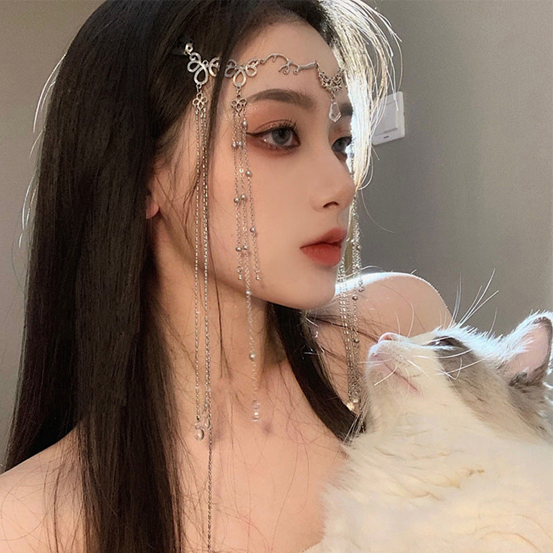 Fashion Water Drop Long Tassel Hairpin EX-STOCK Canada