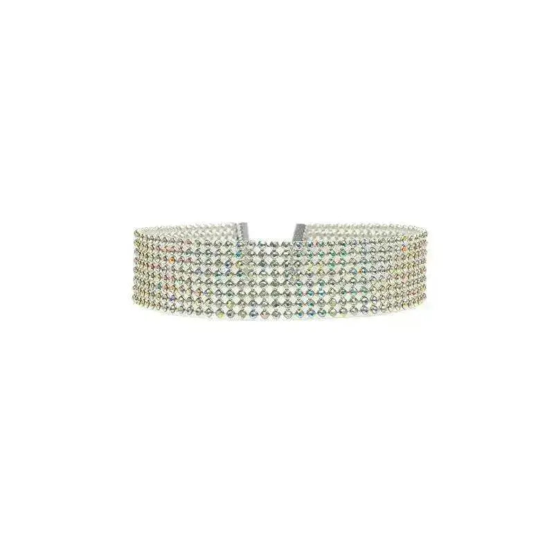 Fashion Women Full Crystal Rhinestone Choker Necklace Wedding Jewelry Chokers Necklaces for Women - EX-STOCK Canada