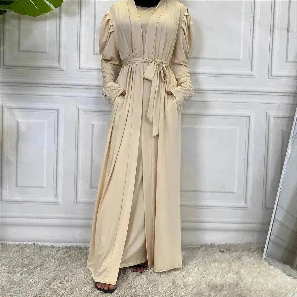 Fashion Women's Solid Arab Cardigan - EX-STOCK Canada