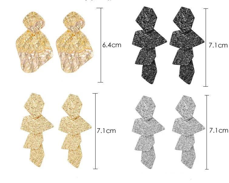Boucles d'oreilles de défilé de modeEX-STOCK Canada