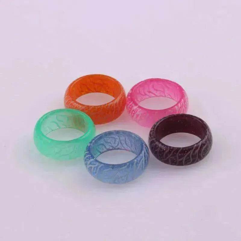 Fashionable Luminous Resin Ring - EX-STOCK Canada