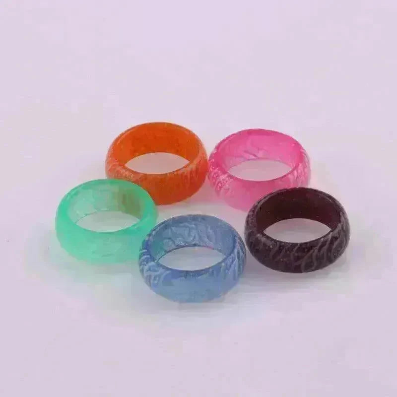 Fashionable Luminous Resin Ring - EX-STOCK Canada