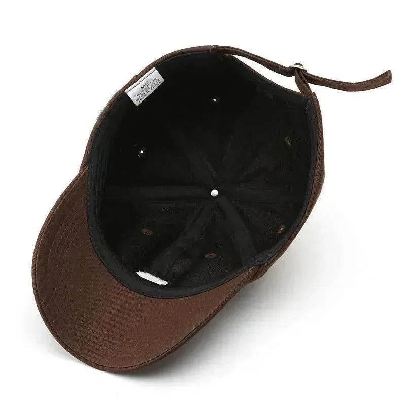 Fashionable Outdoor Simple One Letter Embroidery Sunshade Hat - EX-STOCK Canada