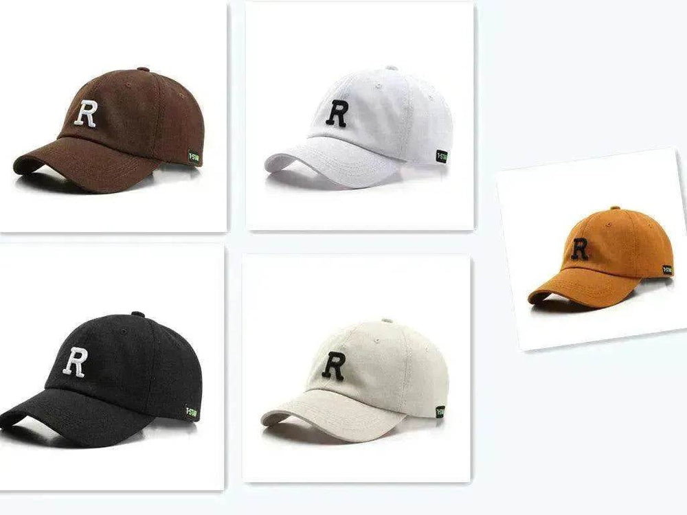 Fashionable Outdoor Simple One Letter Embroidery Sunshade Hat - EX-STOCK Canada