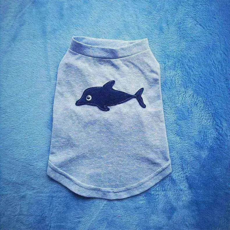 Vêtements confortables en coton à la mode pour animaux de compagnie - EX-STOCK Canada