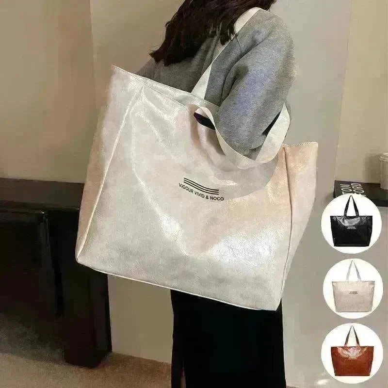 Fashionable Waterproof Shoulder Bag Large Capacity Luxury Handbag - EX-STOCK CANADA
