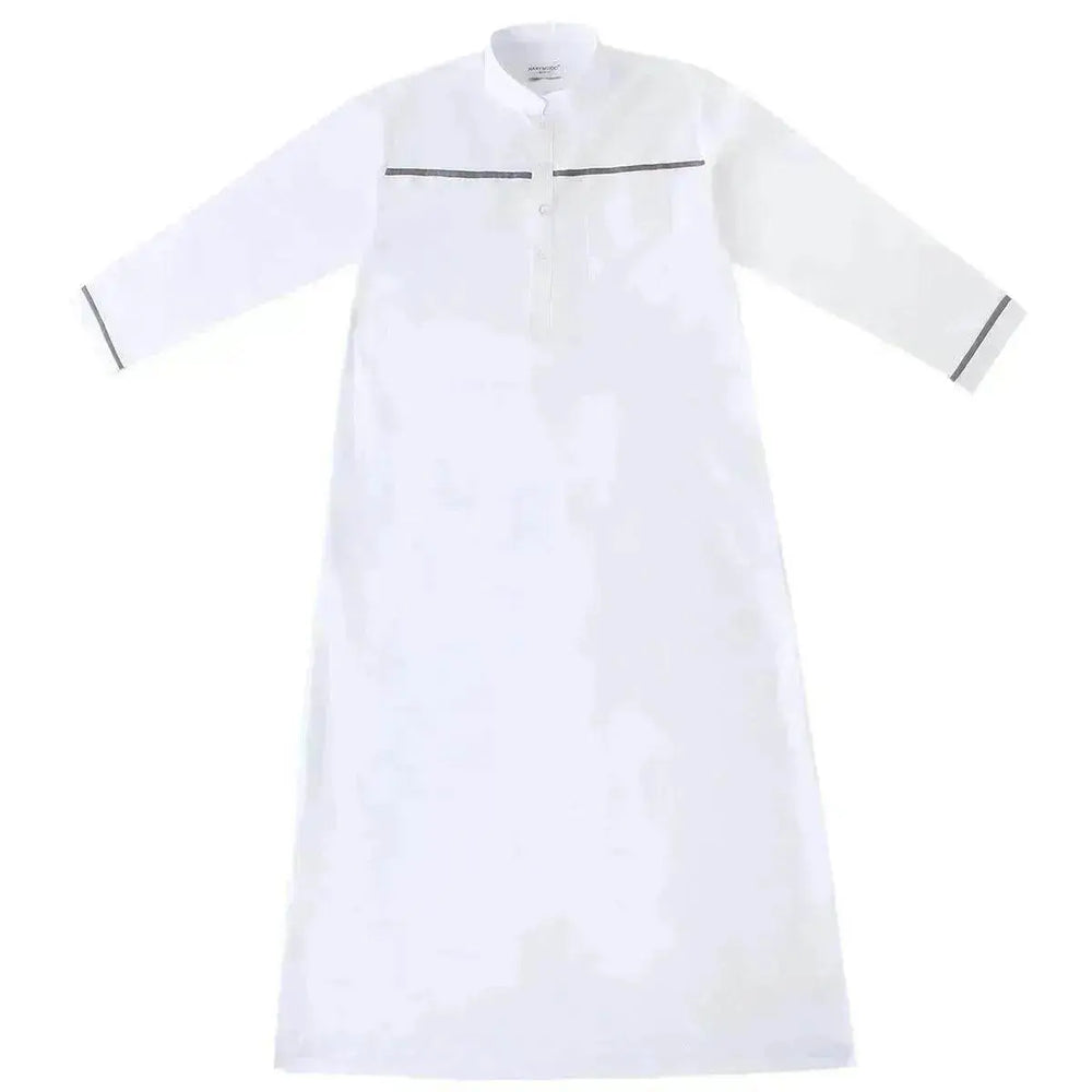 Fashionable and Elegant Foreign Trade Arab Middle East Men's Robe Moroccan Men's Jalabiya - EX-STOCK Canada