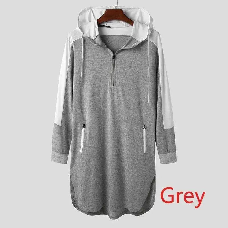 Fashionable and Elegant Men's Arabian matching robe Arab zipper pocket sweater Moroccan Men's Jalabiya - EX-STOCK Canada