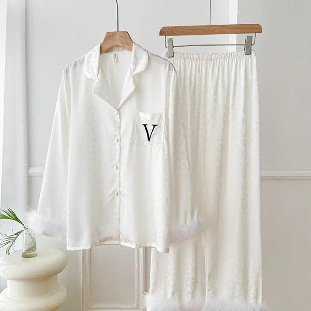 Pyjama ample modèle Plume pour femmes - EX-STOCK Canada