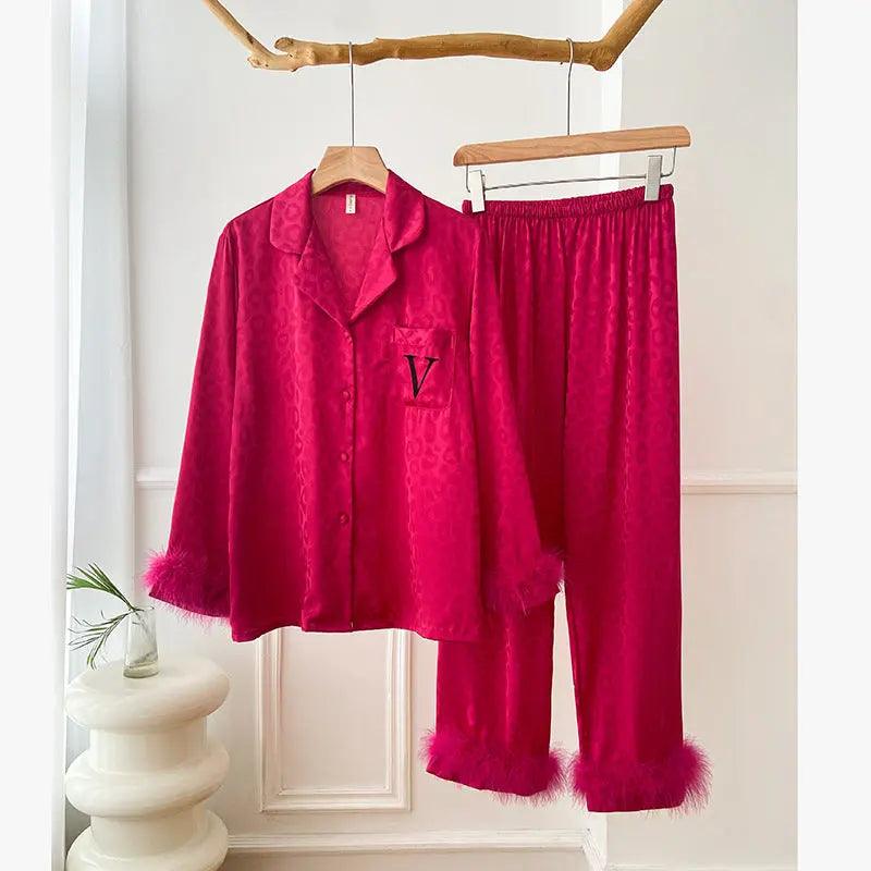 Pyjama ample modèle Plume pour femmes - EX-STOCK Canada