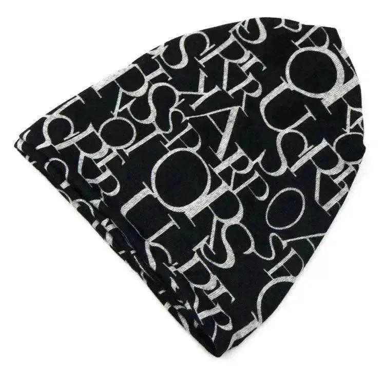 Turban de lettre en coton pour femme, chapeau de mode de confinement - EX-STOCK Canada