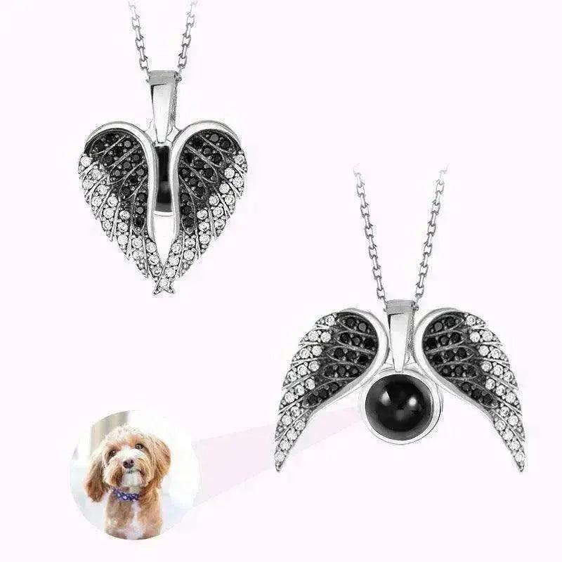 Collier Ailes d'Ange de l'Amour pour Femme - EX-STOCK Canada