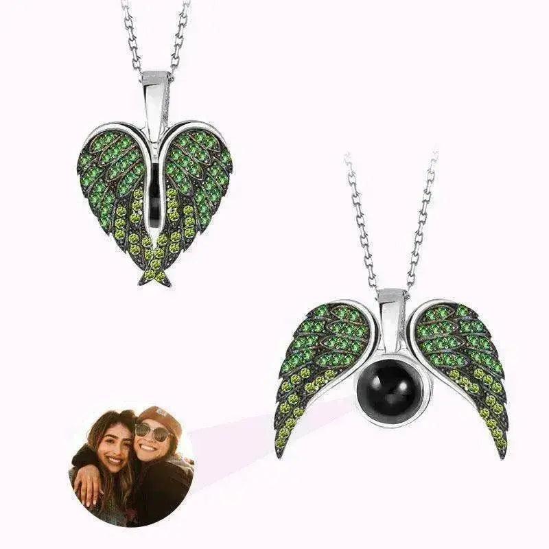 Collier Ailes d'Ange de l'Amour pour Femme - EX-STOCK Canada