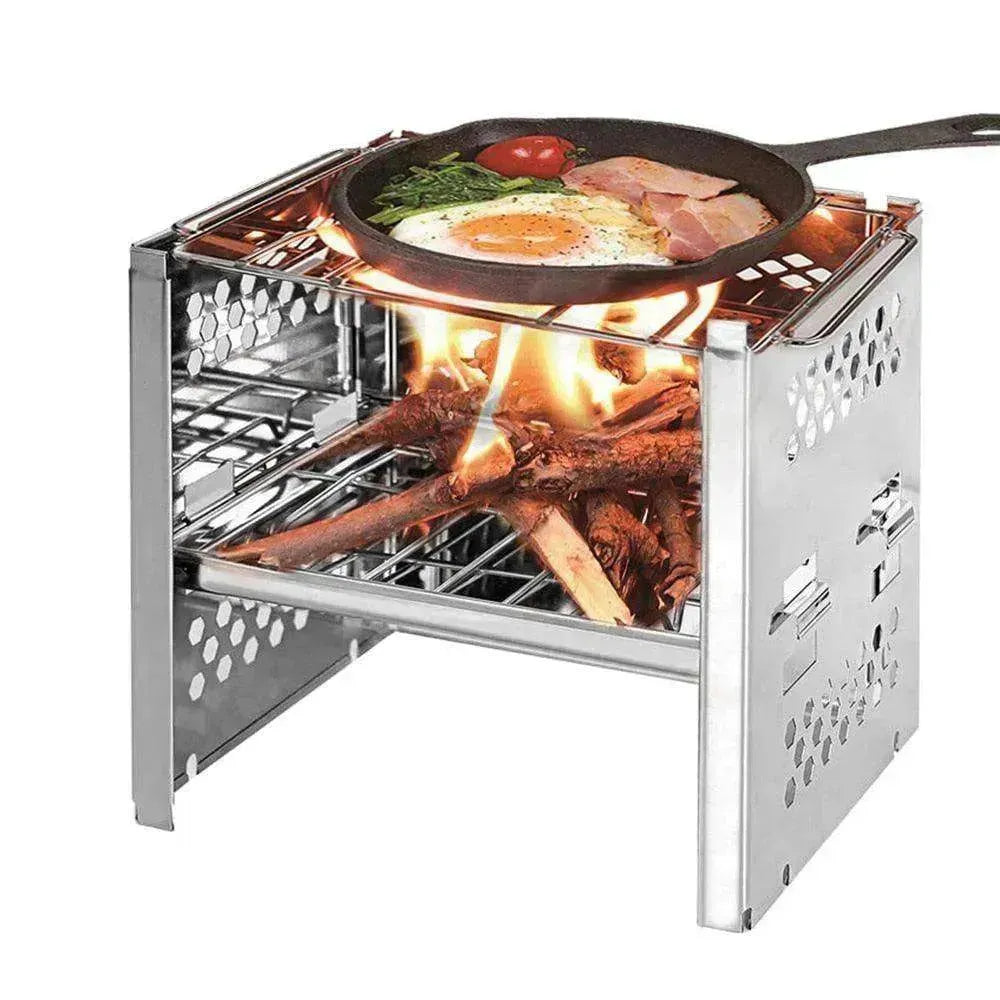 Poêle à barbecue mini à bois de chauffage - EX-STOCK CANADA