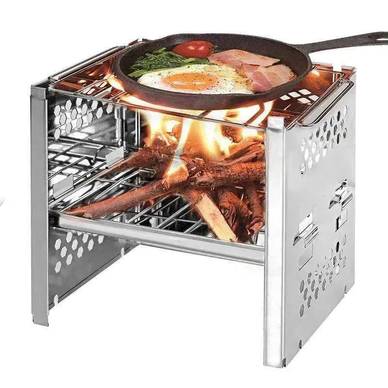 Poêle à barbecue mini à bois de chauffage - EX-STOCK CANADA