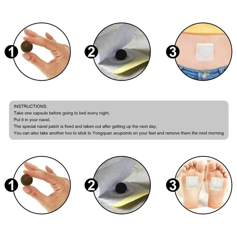 Firming Belly Ginger Body Shaping Sticker - EX-STOCK Canada