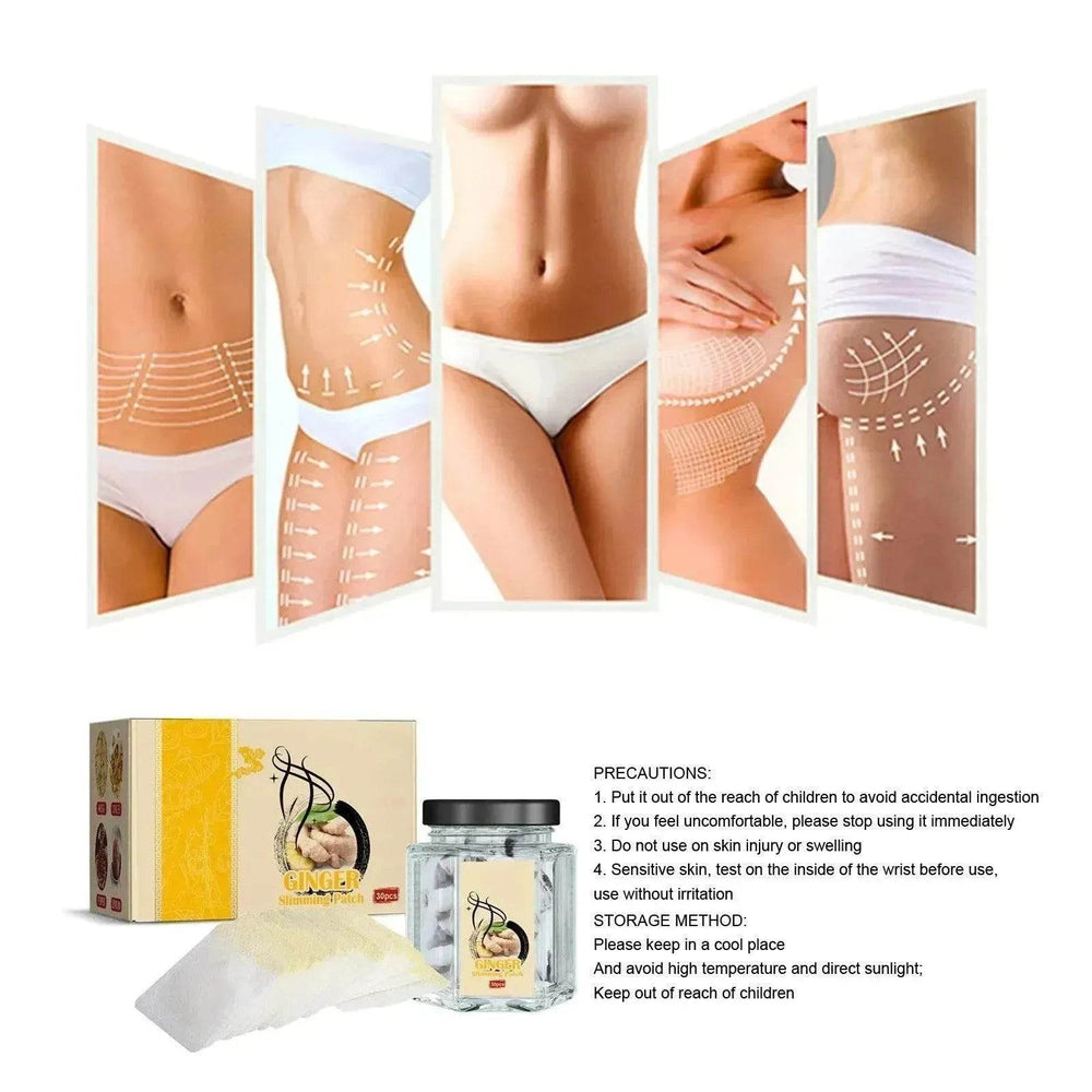 Firming Belly Ginger Body Shaping Sticker - EX-STOCK Canada