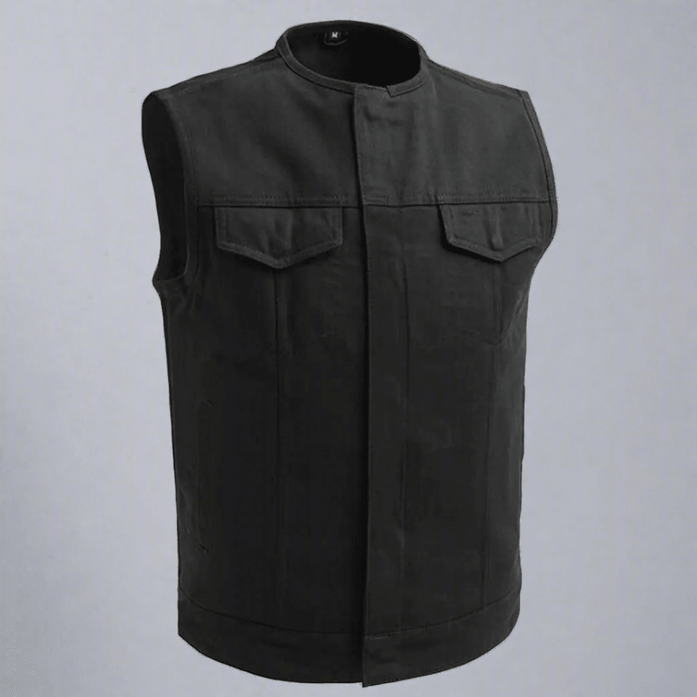 First MFG Co. Men's Motorcycle Twill Vest EX-STOCK Canada