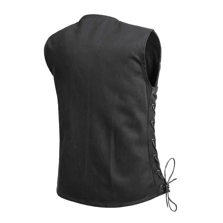 First MFG Co. Women's Tiff Motorcycle Twill Vest EX-STOCK Canada