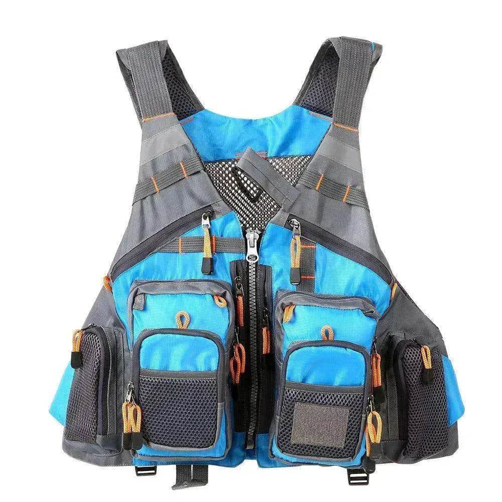 Fishing Outdoor Sport Flying Men Respiratory Jacket Safety Vest Survival Utility Vest - EX-STOCK Canada