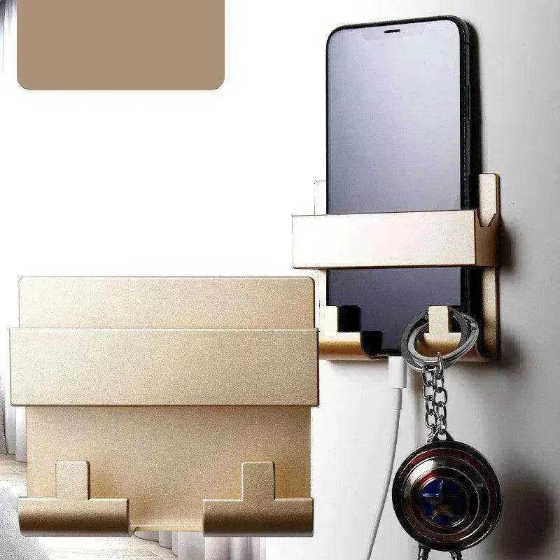 Five hole Socket Champagne Lazy Mobile Charging Bracket - EX-STOCK Canada