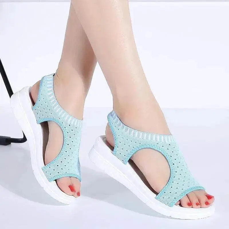 Flat bottom casual student mesh women's shoes - EX-STOCK Canada