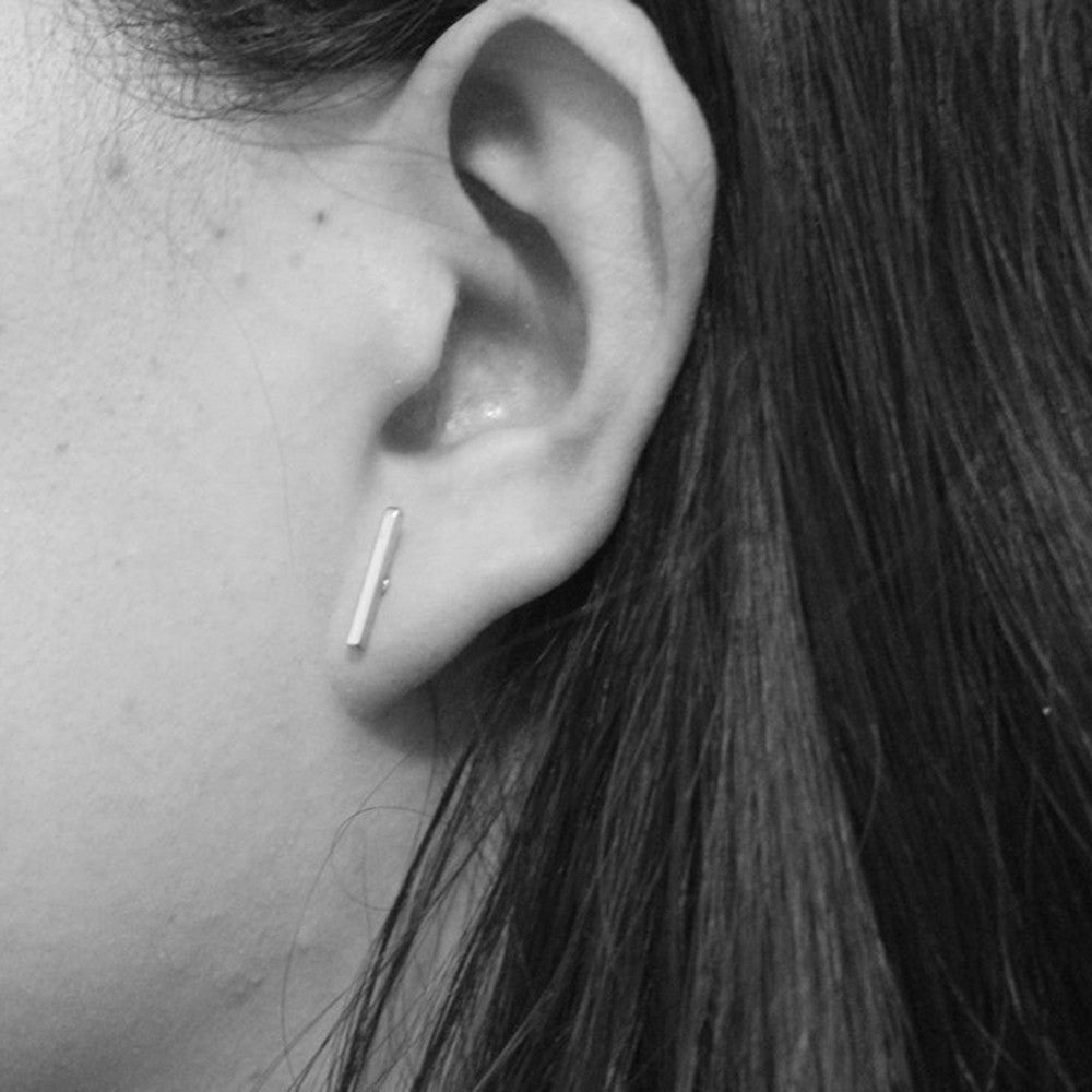 Flat earrings female earrings EX-STOCK Canada